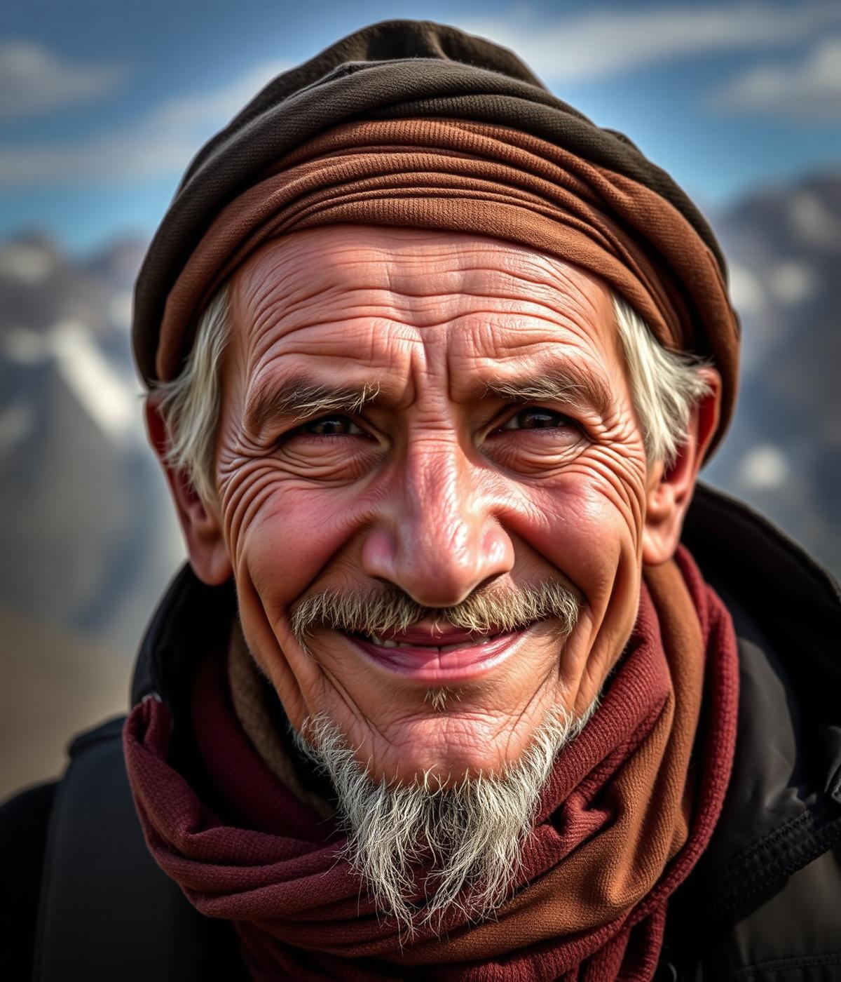 Balti mountain guide portrait